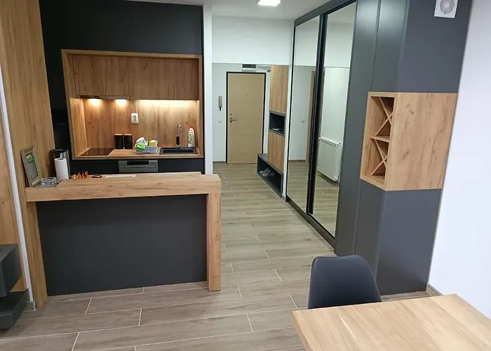 Serbian - 44, Gandijeva 184, Free Parking Apartman *