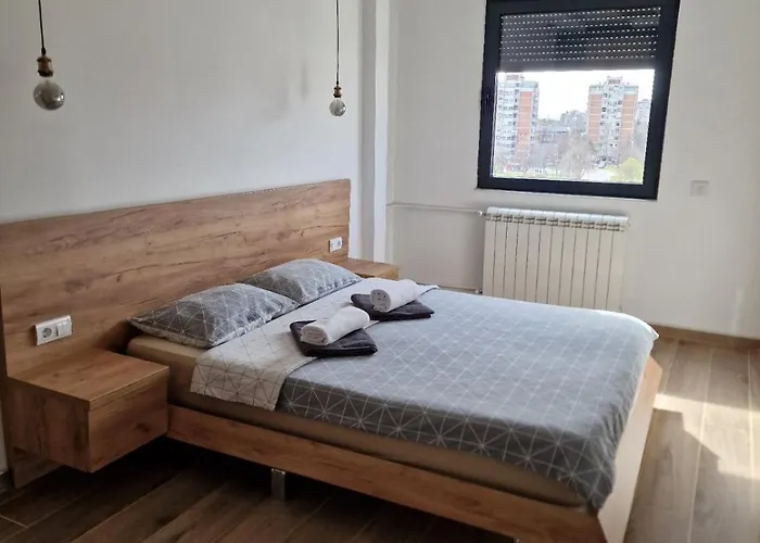Apartman Serbian - 44, Gandijeva 184, Free Parking *